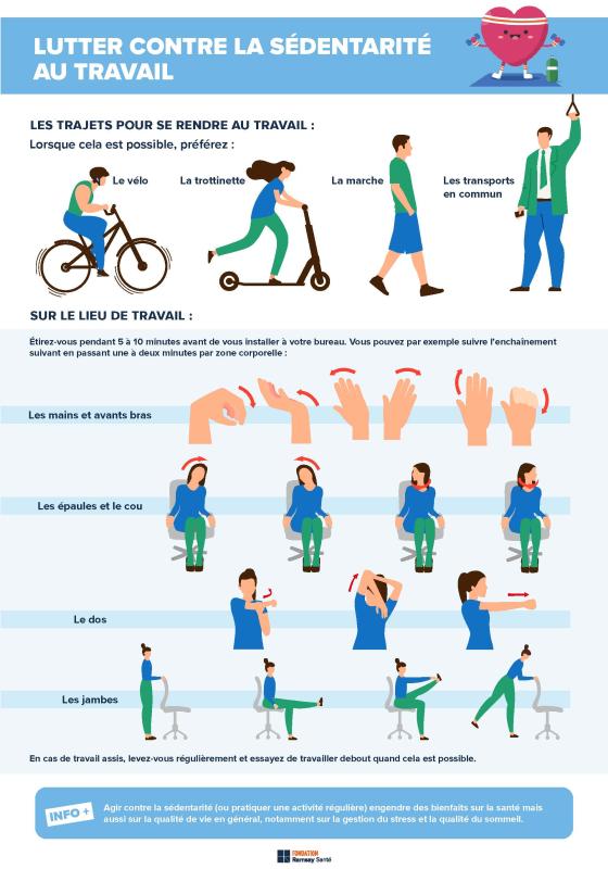 combat sedentary lifestyles at work